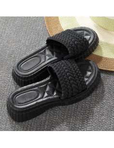 Sandalia para dama - 22/25, ID 44232 negro 2