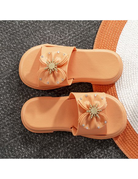 sandalias al mayoreo en LHESH - ID 43477 naranja