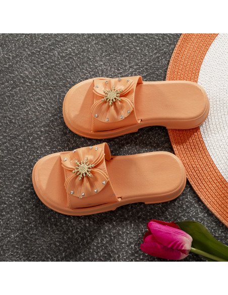 sandalias al mayoreo en LHESH - ID 43477 naranja