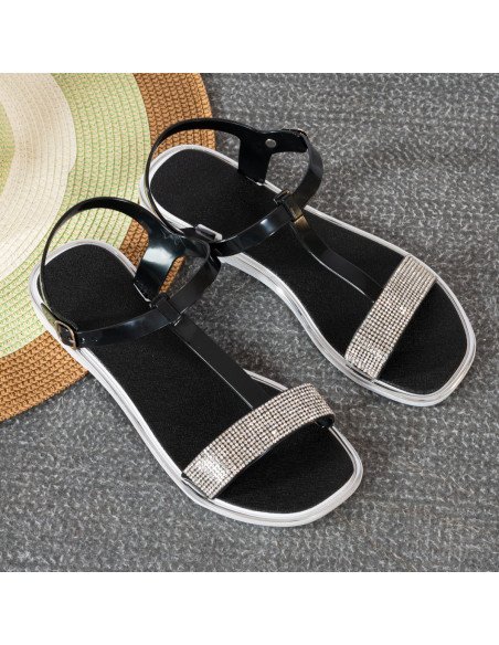 mayoreo sandalias para dama en LHESH - ID 43485 negro