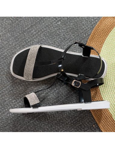 mayoreo sandalias para dama en LHESH - ID 43485 negro