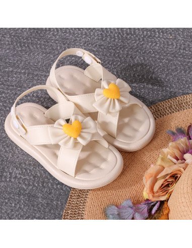Mayoreo sandalias elegantes para niña en LHESH - ID 43506 beige