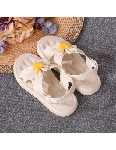 Mayoreo sandalias elegantes para niña en LHESH - ID 43506 beige