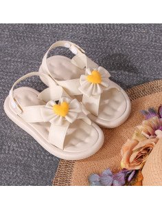 Mayoreo sandalias elegantes para niña en LHESH - ID 43503 beige