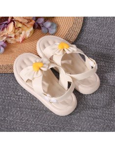 Mayoreo sandalias elegantes para niña en LHESH - ID 43503 beige 2