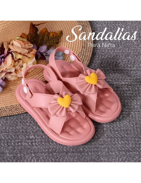 Sandalia niña - 18/21, ID 43505 rosa