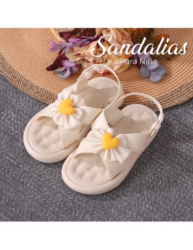 Mayoreo sandalias elegantes para niña en LHESH - ID 43506 beige