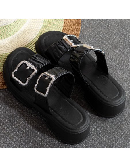 SANDALIA DAMA NEGRA 22/25 VIVIEN