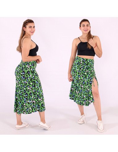 Falda estamapda para dama 10 piezas unitalla SK30 Moda lider ID 44984