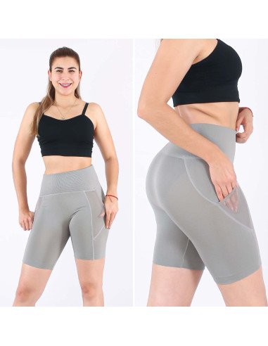 Leggins deportivos cortos para dama al Mayoreo en LHESH