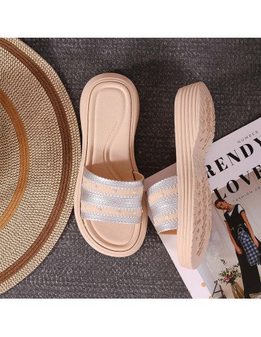 Sandalias de plataforma para dama al mayoreo en LHESH