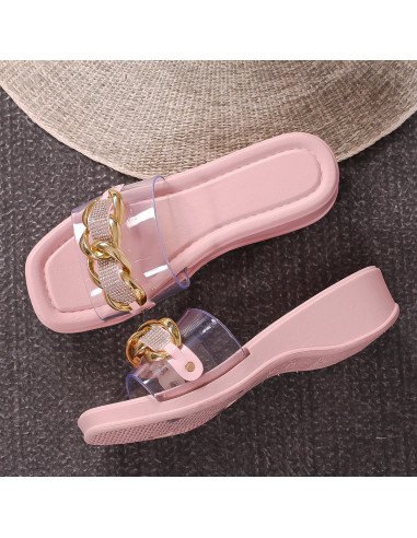 Compra sandalias importadas para mujer | mayoreo en LHESH.mx | calzado, ropa y más productos