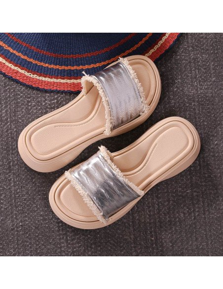 Sandalia para dama APRICOT 22/25 venta al mayoreo VIVIEN ID 44251