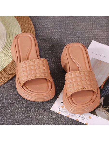 Sandalias de plataforma para dama al mayoreo en LHESH