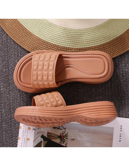 Sandalias de plataforma para dama al mayoreo en LHESH