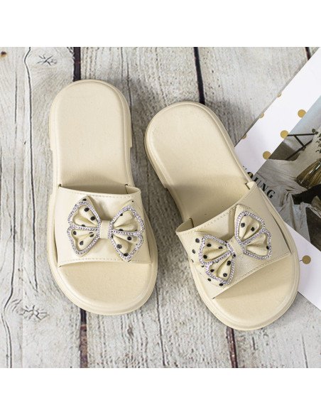 Compra sandalias para niña de moño | mayoreo en LHESH.mx