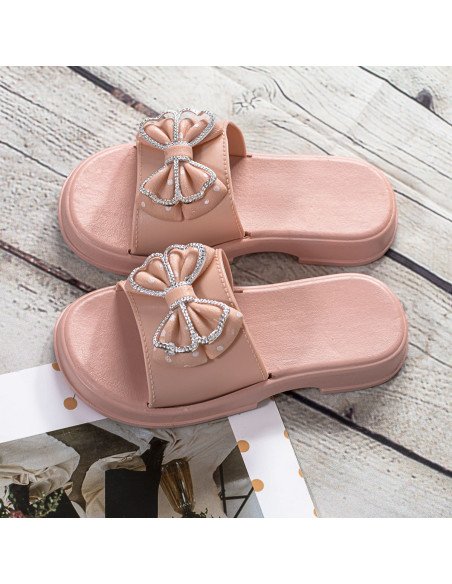 Compra sandalias para niña de moño | mayoreo en LHESH.mx  | calzado, ropa y más productos