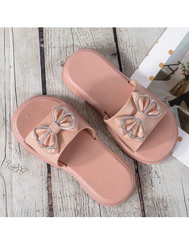 Compra sandalias para niña de moño | mayoreo en LHESH.mx  | calzado, ropa y más productos