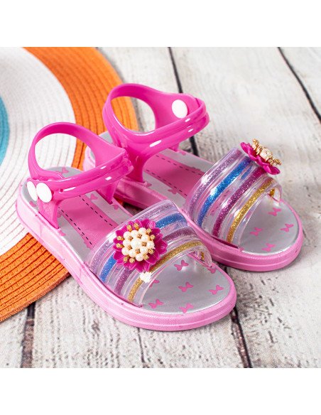 Compra sandalias de moda para niña | mayoreo en LHESH.mx