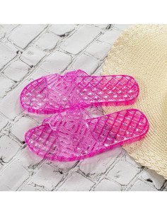 Sandalia transparentes para mujer mayoreo en LHESH