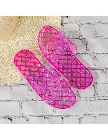 Sandalia transparentes para mujer mayoreo en LHESH