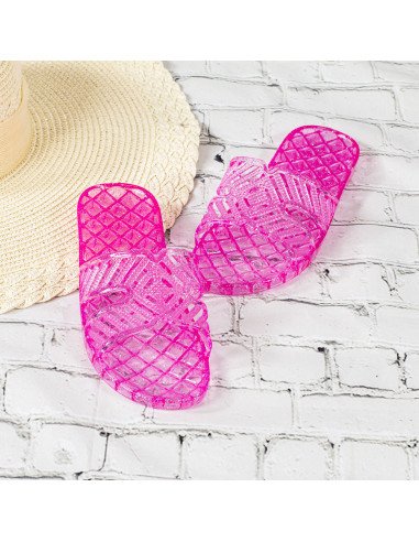 Sandalia transparentes para mujer mayoreo en LHESH