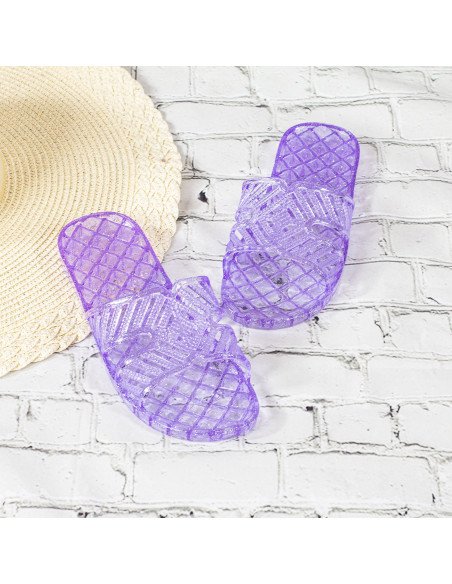 Sandalia transparentes para mujer mayoreo LHESH