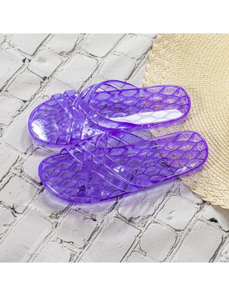 Sandalia transparentes para mujer mayoreo LHESH