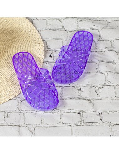 Sandalia transparentes para mujer mayoreo LHESH