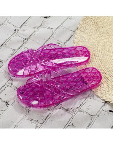 Sandalia transparentes para mujer mayoreo LHESH