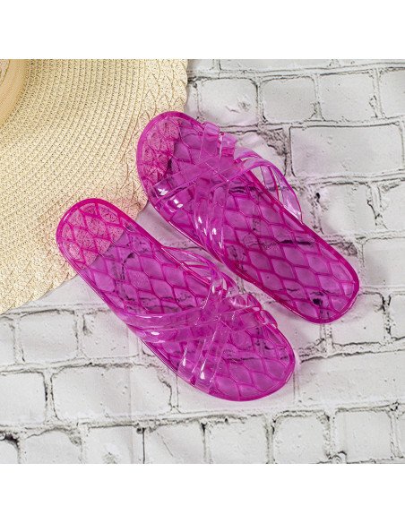 Sandalia transparentes para mujer mayoreo LHESH