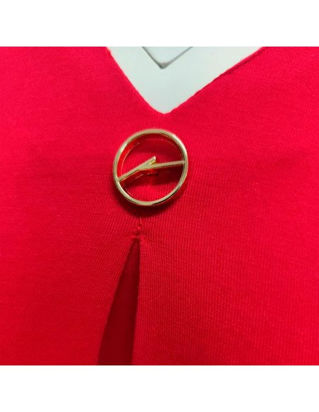 Moda plus blusa para dama al mayoreo ofrece LHESH - ID 43546 roja