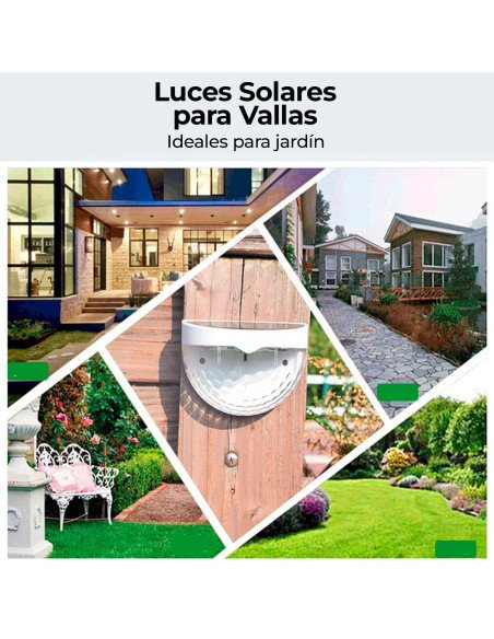 Luces solares para Vallas importadas al mayoreo en LHESH