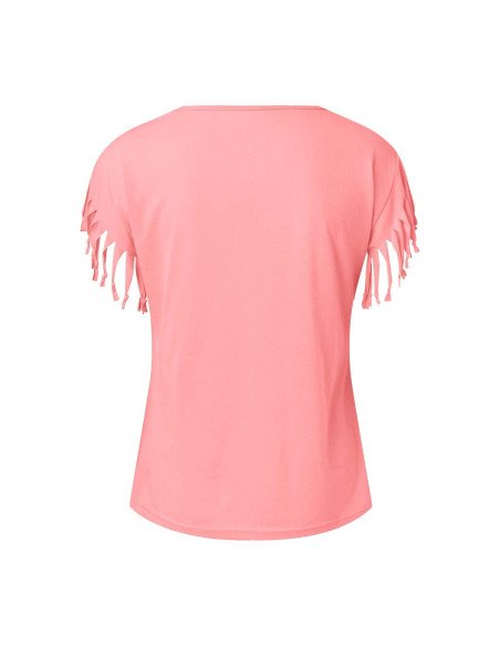 Mayoreo de ropa importada, moda plus blusa para dama - ID 43579