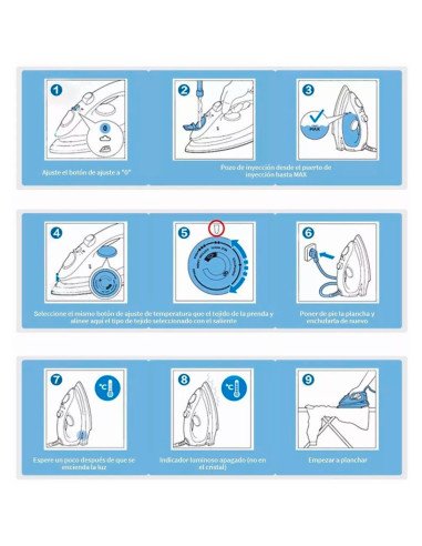 Plancha de Vapor importada al mayoreo en LHESH