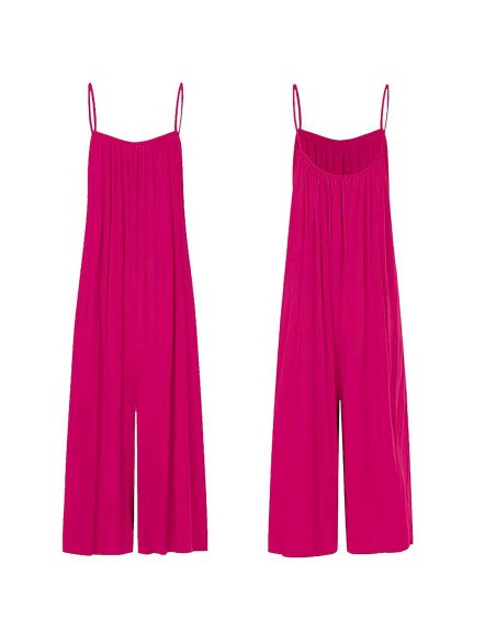 Moda plus jumpsuit para dama al mayoreo ofrece LHESH - ID 43534 magenta
