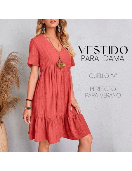 Mayoreo de ropa importada, moda plus vestido para dama - ID 43626