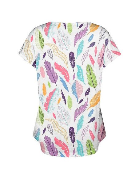 Mayoreo de ropa importada, moda plus blusa para dama - ID 43597