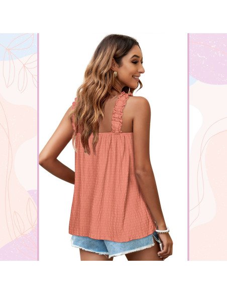 Mayoreo de ropa importada, moda plus blusa para dama - ID 43617