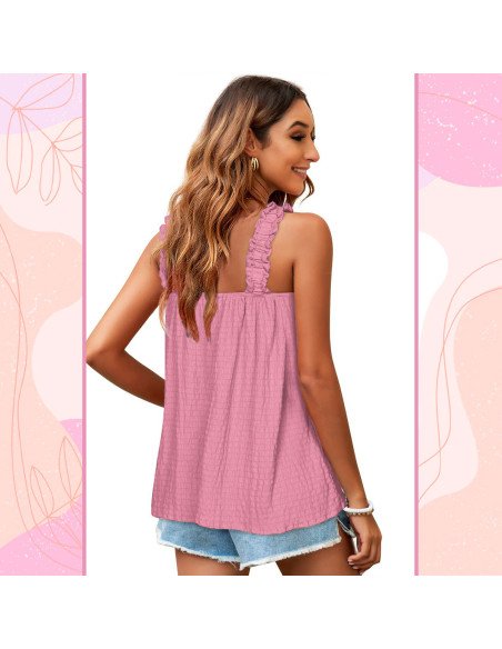 Mayoreo de ropa importada, moda plus blusa para dama - ID 43617