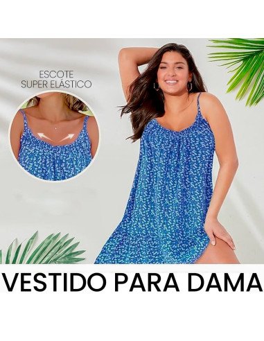 Mayoreo de ropa importada, moda plus vestido para dama - ID 43552