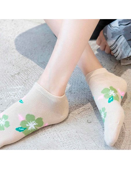 Calcetines Ocultos con Flores para Mujer  | LHESH.mx | Mayoreo Calzado, Ropa y más productos