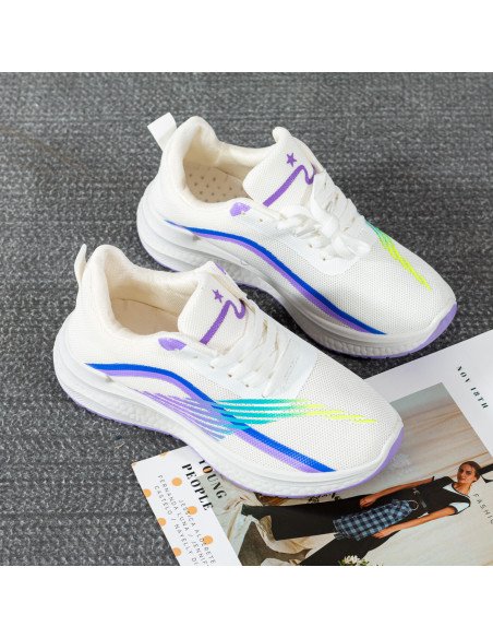 Tenis de inyección dama al mayoreo ofrece LHESH - ID 41332-40568 blanco