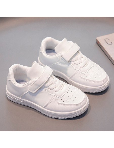 Tenis blancos al mayoreo para niños en LHESH