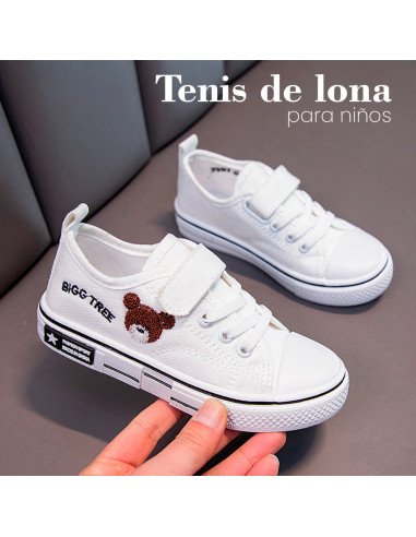 Compra al mayoreo tenis blancos para niño en LHESH