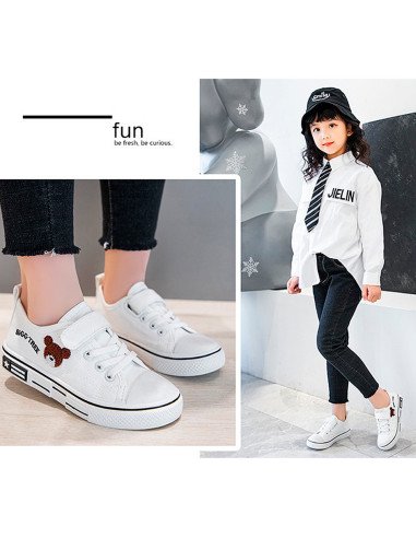 Compra al mayoreo tenis blancos para niño en LHESH