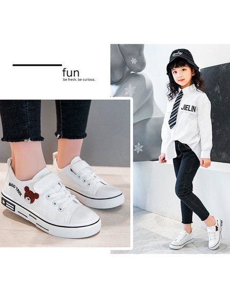 Compra al mayoreo tenis blancos para niño en LHESH