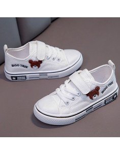 Compra al mayoreo tenis blancos para niño en LHESH