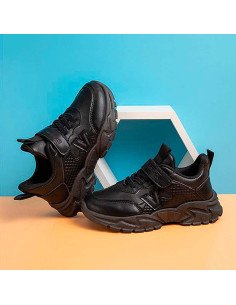 Tenis negros para niños a precio de mayorista en LHESH 2
