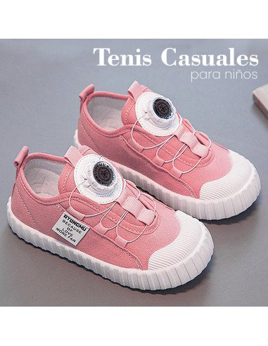Compra tenis al mayoreo  para niña color rosa en LHESH